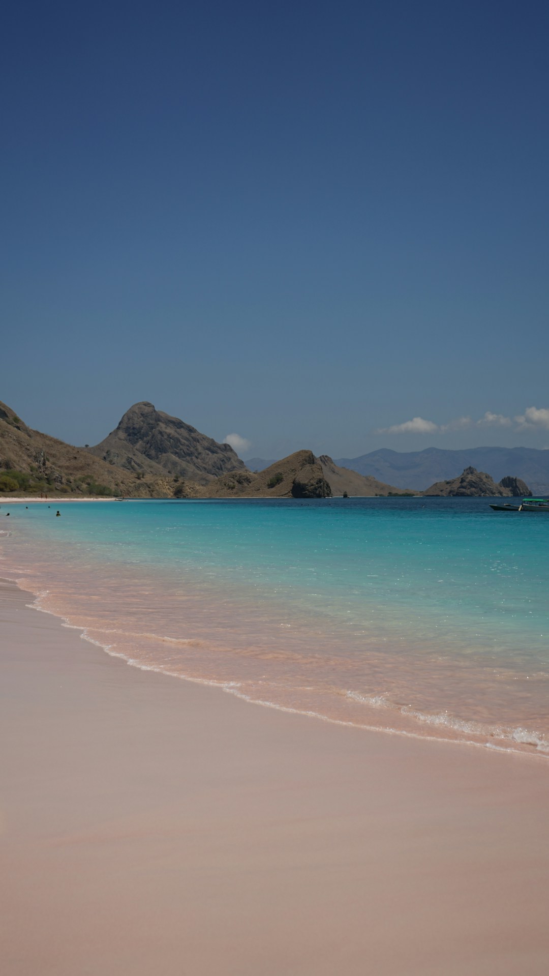 Pink Beach in Komodo National Park