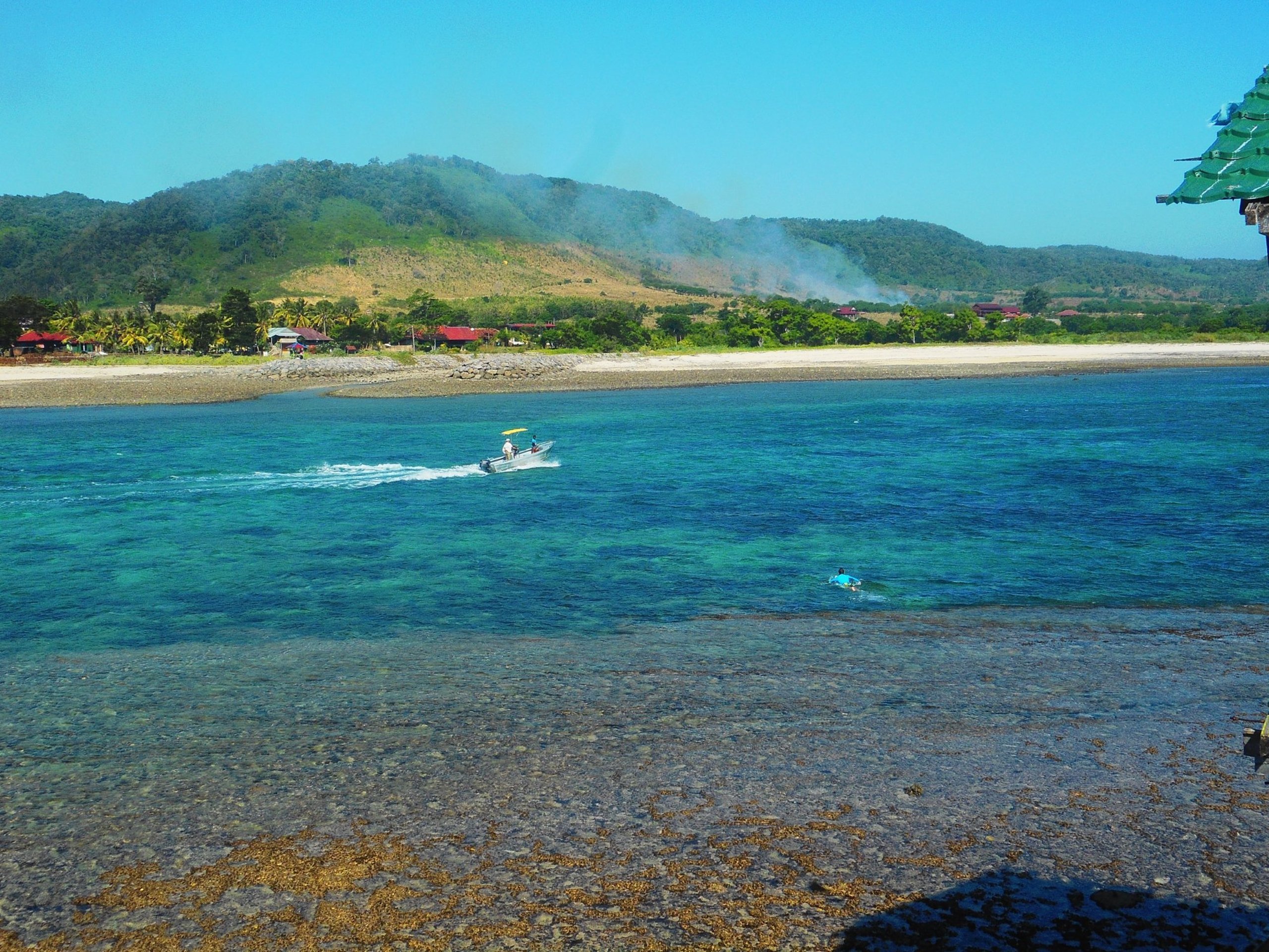 A coastal lagoon on Sumbawa